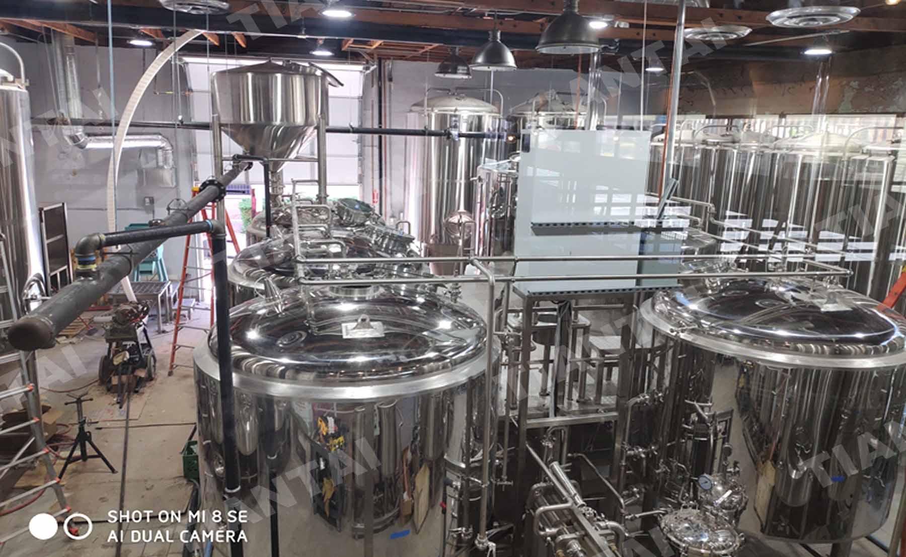 <b>American 20BBL/25HL 4 Vesse Brewhouse/Brewery Equipment with Mirror finish</b>